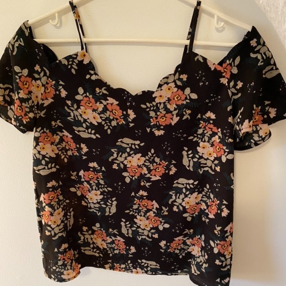 Floral T-Shirt/Tank - Picture 1 of 2